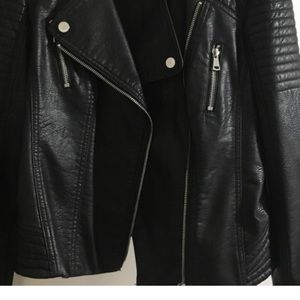 Bebe leather jacket